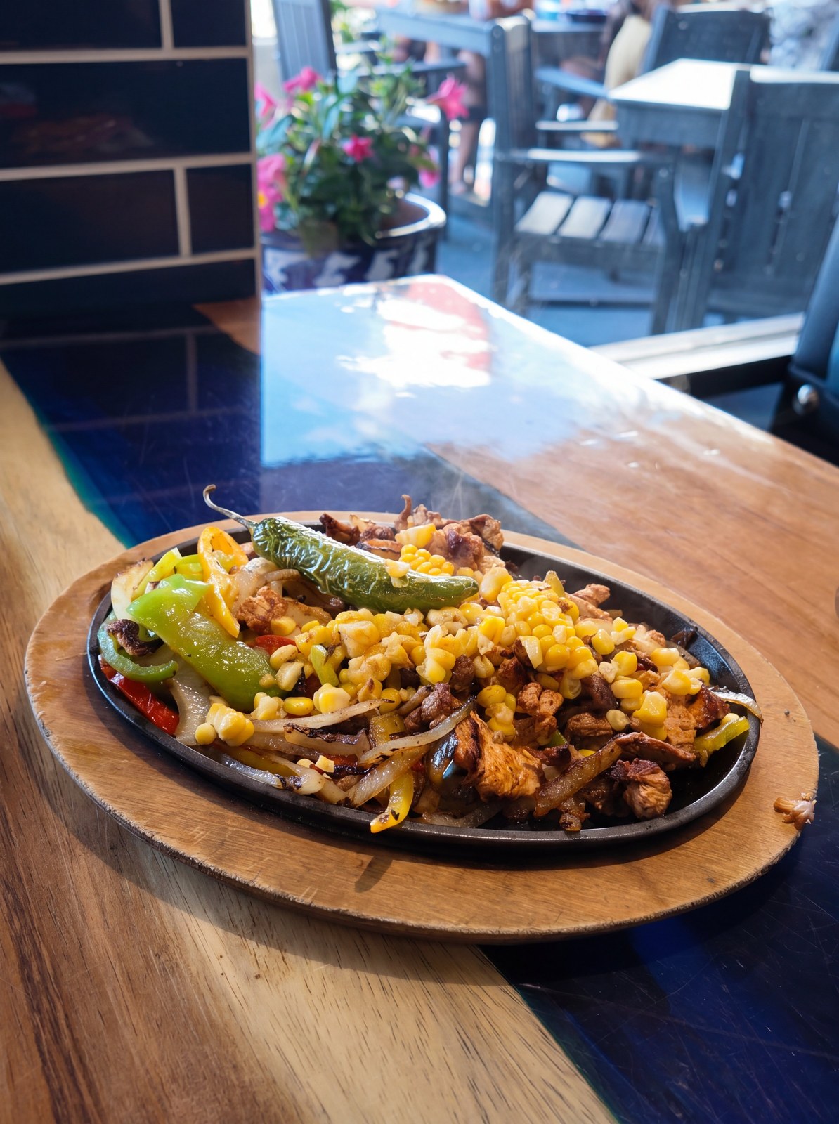 Fajita Mexicana sizzling skillet